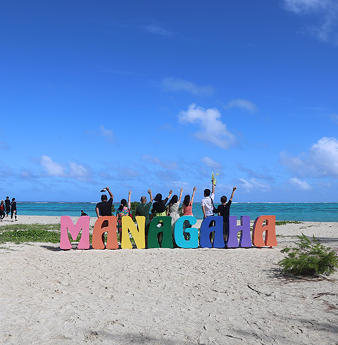 마나가하섬+패러세일링+호핑투어