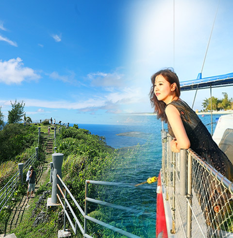 정글투어+선셋 디너 크루즈