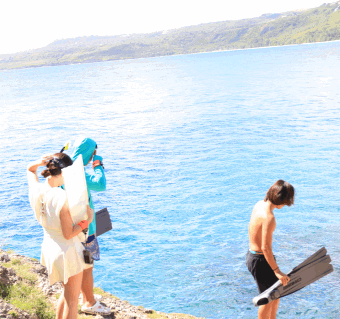 사이판 그로토 프리다이빙