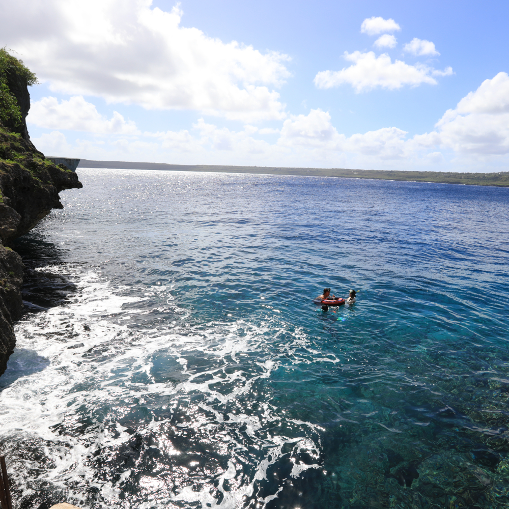 사이판 그로토 프리다이빙